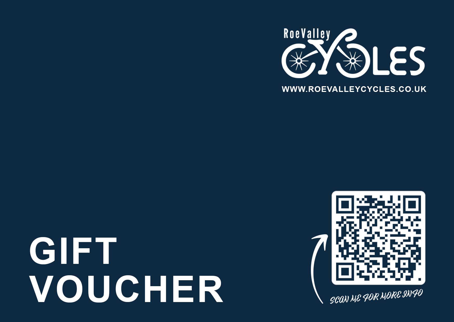 Roe Valley Cycles Gift Voucher Roe Valley Cycles Gift Voucher