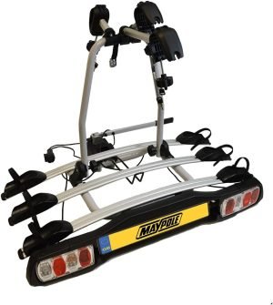 Maypole Towball Mounted 3-Bike Bike Carrier - Roe Valley Cycles
