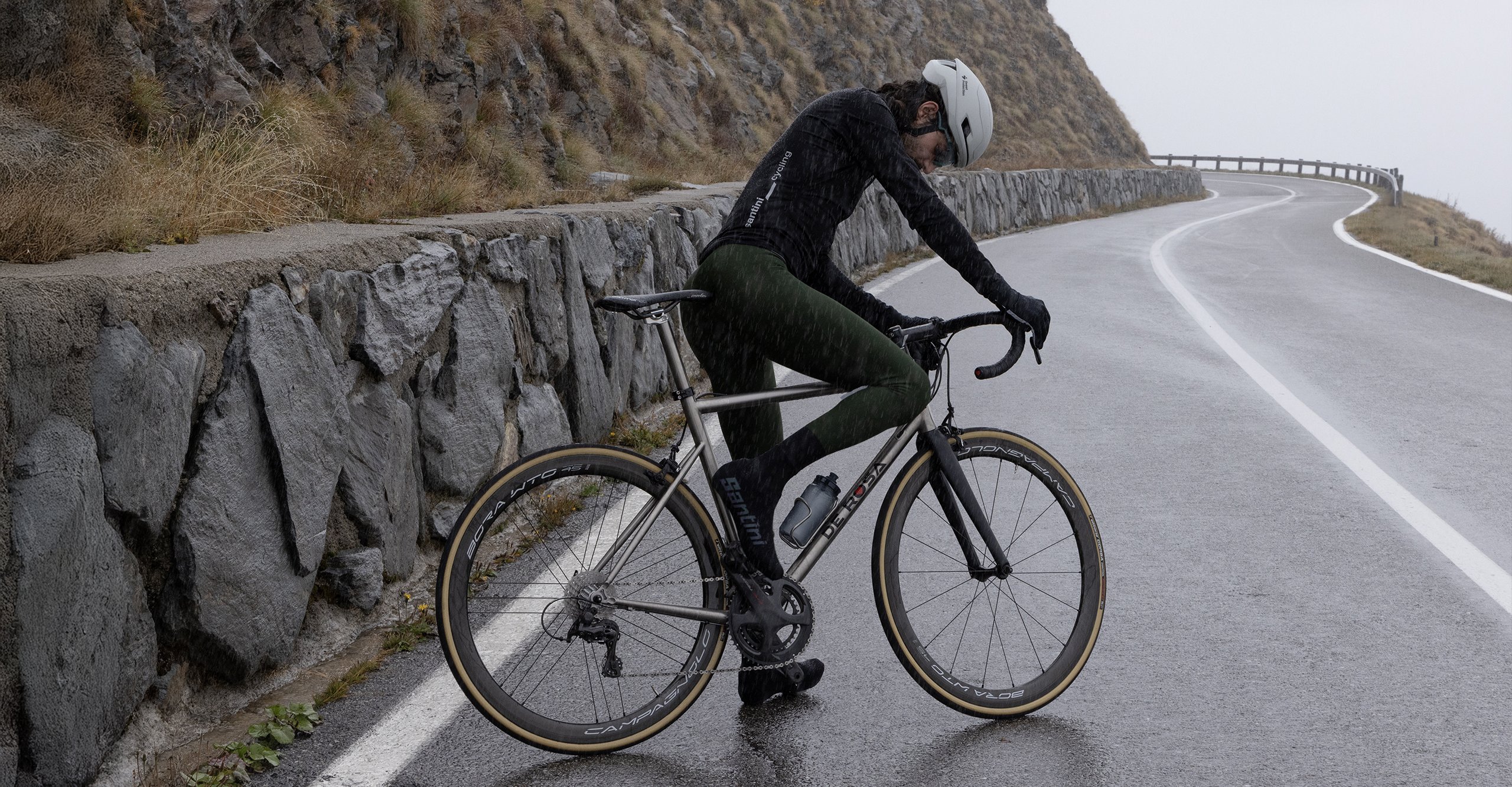 Santini MAGIC RAIN Packable Waterproof Jacket - Roe Valley Cycles Santini MAGIC RAIN Packable Waterproof Jacket - Roe Valley Cycles