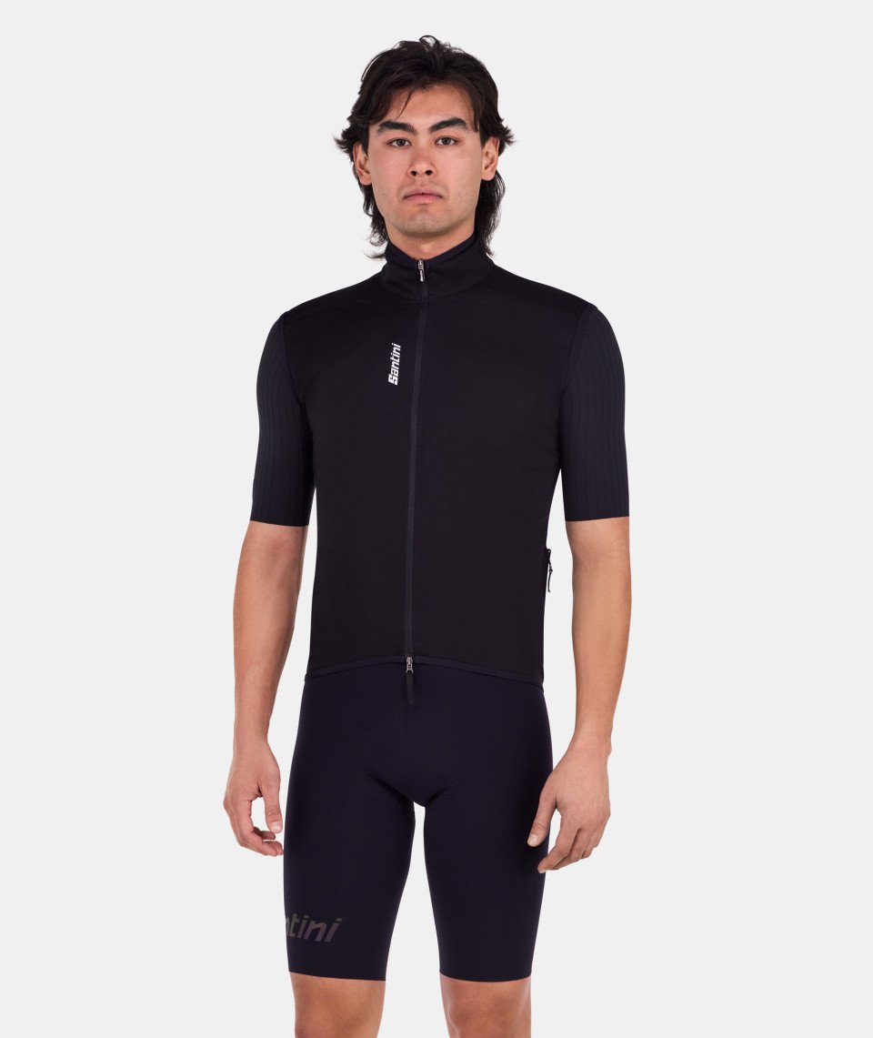 Santini RTR WIND Packable Waterproof Gilet - Roe Valley Cycles Santini RTR WIND Packable Waterproof Gilet - Roe Valley Cycles