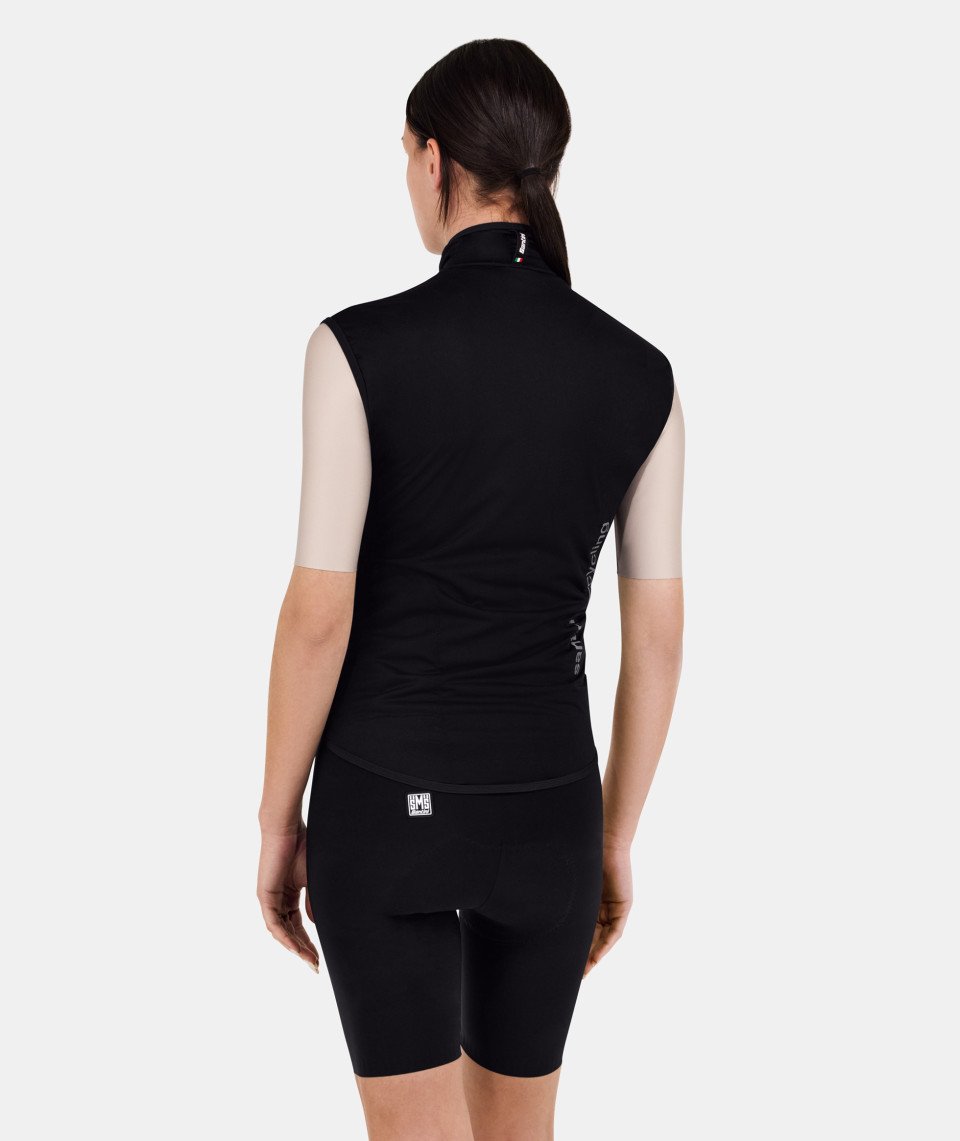 Santini RTR WIND Packable Waterproof Gilet - Roe Valley Cycles Santini RTR WIND Packable Waterproof Gilet - Roe Valley Cycles