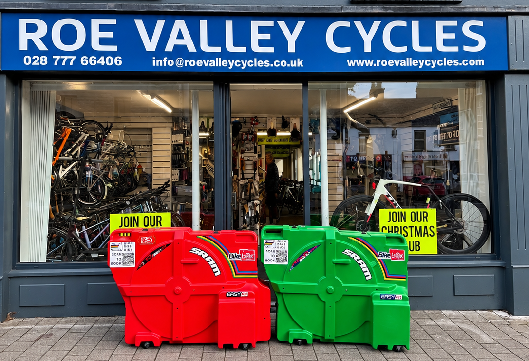 Bike Box Alan Bike Box Hire - Pick Up In-Store - Roe Valley Cycles Bike Box Alan Bike Box Hire - Pick Up In-Store - Roe Valley Cycles