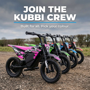 Kubbi K4 Electric Dirt Bike for Kids (Ages 3–7)