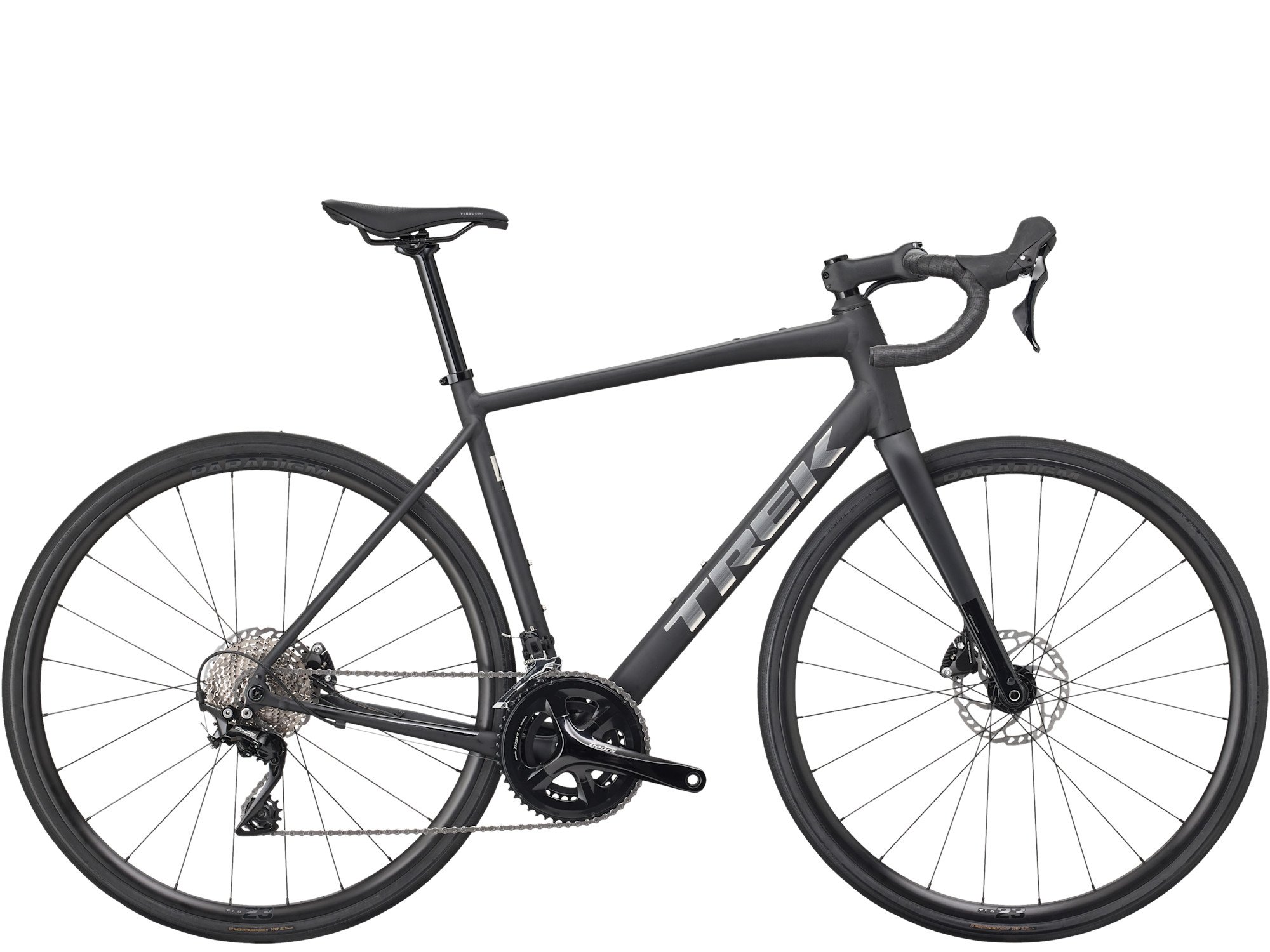Trek Domane AL 4 Gen 4 Road Bike 2027 in Matte Dark Star Black, photo 2 Trek Domane AL 4 Gen 4 Road Bike 2027 in Matte Dark Star Black, photo 2